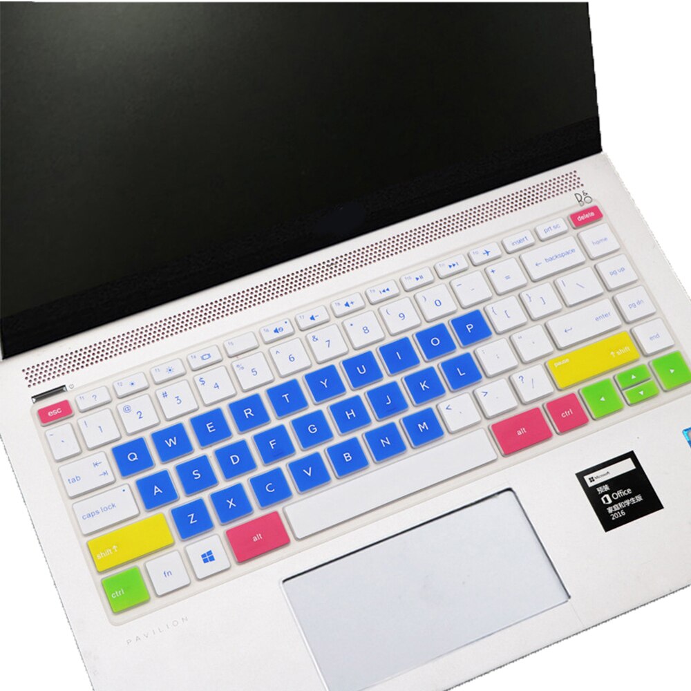 14 Inches HP Keyboard Cover Protector Keyboard Stickers Multicolor Soft Silicone Waterproof Protective Film For Computer