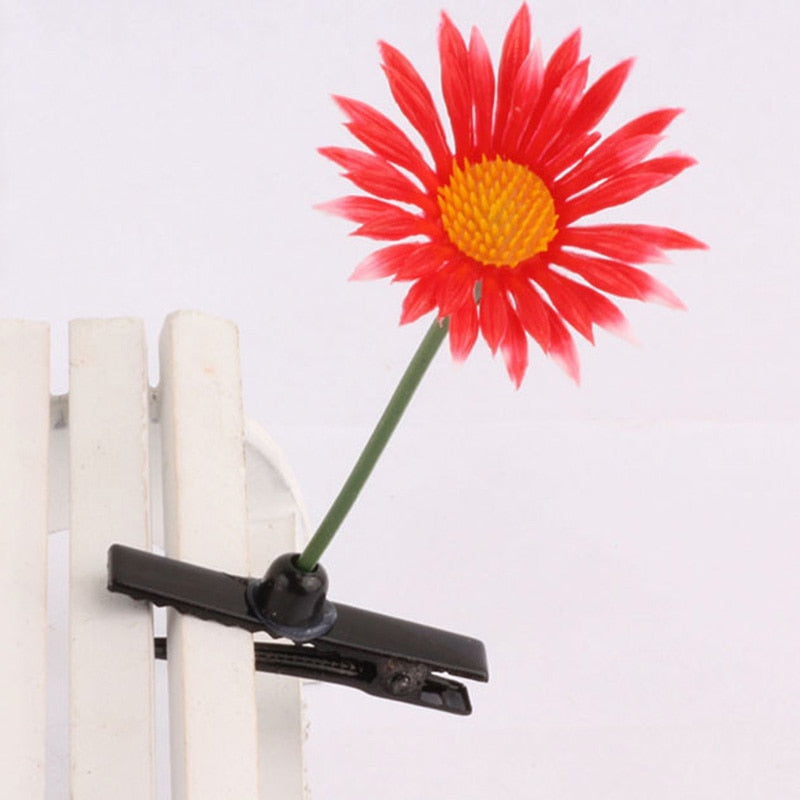 1PC Funny Show Bean Sprout Bobby Hairpin Flower Plant Hair Clips For Kids Girls Women Hair Styling Tool