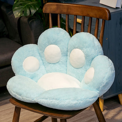 Kawaii Paw Pillow Animal Seat Cushion Stuffed Cat Paw Flower Pillow Plush Sofa Indoor Floor Home Chair Decor Children Gift