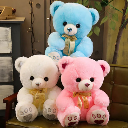 New Huggable High Quality Toy Cute Cartoon Big Teddy Bear Plush Toys Stuffed Plush Animals Bear Doll Birthday Gift For Children