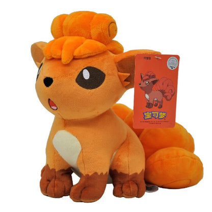 New Pokemon Plush Doll Kawaii Pikachu Eevee Little Fire Dragon Fire-breathing Dragon Children's Toy Stuffed Pillow