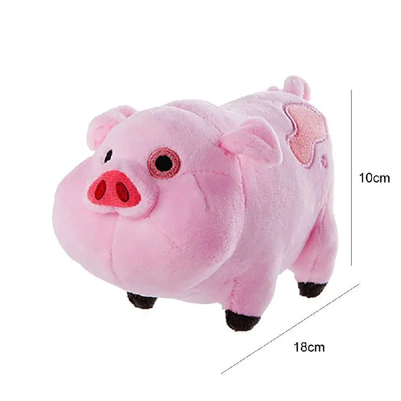 18cm Disney Anime Movie Gravity Falls Figures Waddles Pig Cartoon Stuffed Animals Plush Doll Toy For Kid Girl New Year Xmas Gift