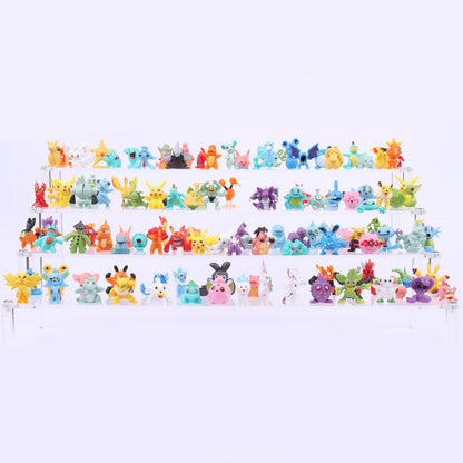 Pokémon Limited Edition Action Figure Gift Box Set: 144 Unique Display Toys Christmas Holiday Gift