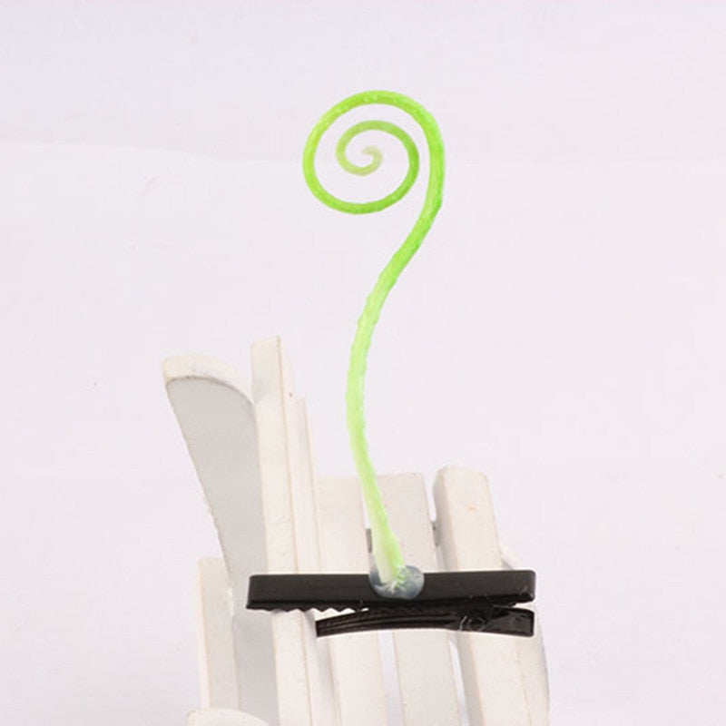 1PC Funny Show Bean Sprout Bobby Hairpin Flower Plant Hair Clips For Kids Girls Women Hair Styling Tool