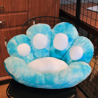 Kawaii Paw Pillow Animal Seat Cushion Stuffed Cat Paw Flower Pillow Plush Sofa Indoor Floor Home Chair Decor Children Gift