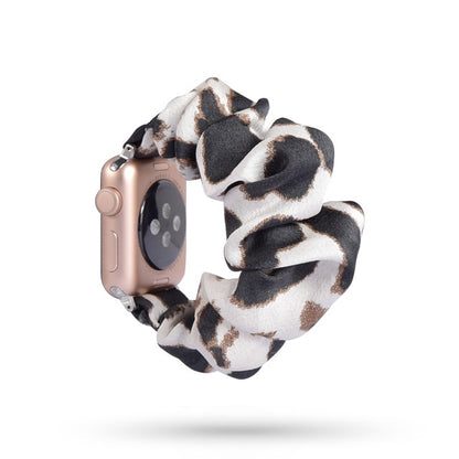Scrunchie Elastic Watch Straps Watchband for Apple Watch Band Series 7 6 5 4 38mm 40mm 42mm 44mm for iwatch 45/41mm Bracelet
