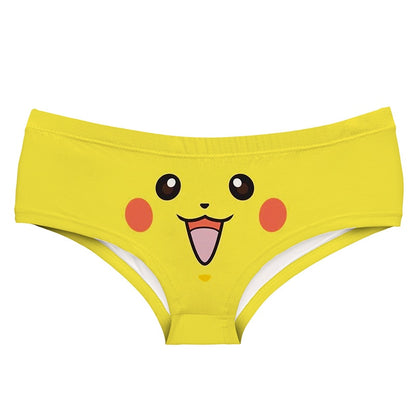 Anime Cartoon Panties For Women Sports Cute Cotton Underwear Female Kawaii Lingerie Breathable Seamless Briefs