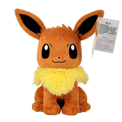 New Pokemon Plush Doll Kawaii Pikachu Eevee Little Fire Dragon Fire-breathing Dragon Children's Toy Stuffed Pillow