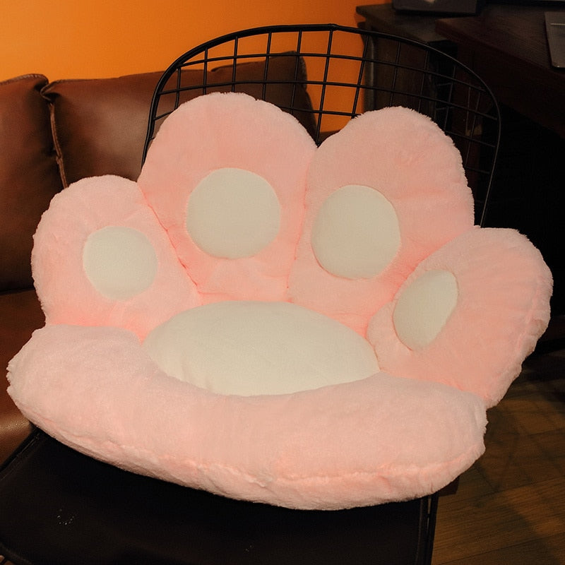 Kawaii Paw Pillow Animal Seat Cushion Stuffed Cat Paw Flower Pillow Plush Sofa Indoor Floor Home Chair Decor Children Gift