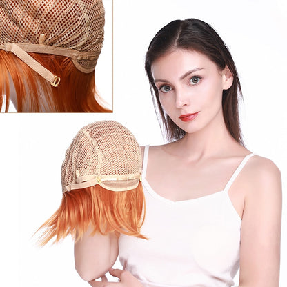 BENIHAIR Synthetic Wig Cosplay Wig White Red Green Blue Pink Yellow Hair Short Layer Wig Fake Hair Extension Men Women Party Wig