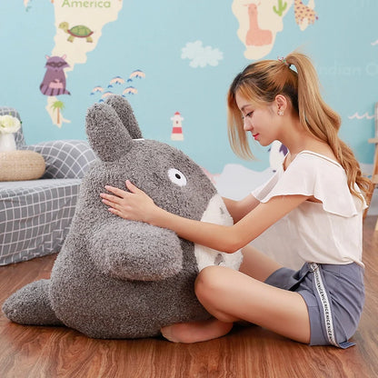 GIANT Totoro Plush Large My Neighbor Studio Ghibli Stuffed Animal Plushies Pillow Toy Big Anime Soft Doll Bed Sofa Cushion Kids Gift Home Decor Xmas Gift