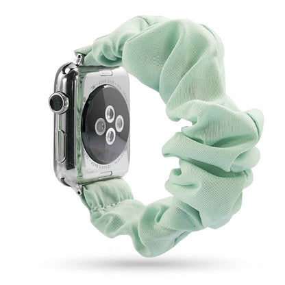 Scrunchie Elastic Watch Straps Watchband for Apple Watch Band Series 7 6 5 4 38mm 40mm 42mm 44mm for iwatch 45/41mm Bracelet