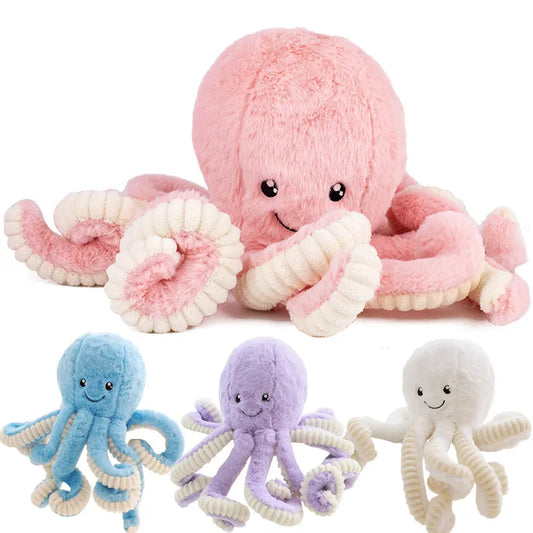 Cute Octopus Plush Toys Dolls Soft Stuffed Animal Plushies Small Sea Toys Children Baby Gifts