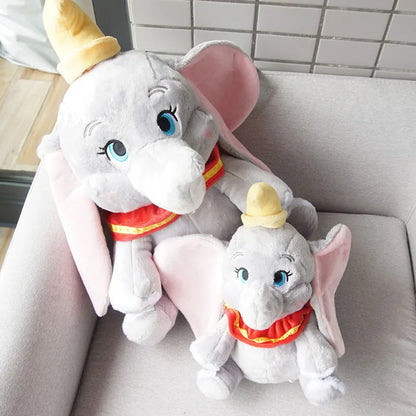 Disney Cartoon Movie Dumbo Stuffed Doll Toys for Baby Fly Elephant Dumbo Animal Soft Plush Toys Kid Xmas Presents Birthday Gift