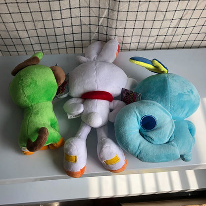 Scorbunny Plush Toys Pokemon Stuffed Animals Sobble Plushies Grookey Raboot Yamper Sirfetch'd Zacian Zamazenta Collection Kids Gift