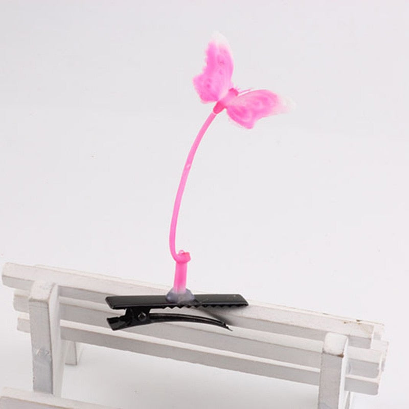 1PC Funny Show Bean Sprout Bobby Hairpin Flower Plant Hair Clips For Kids Girls Women Hair Styling Tool