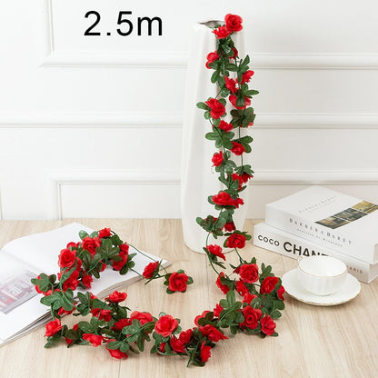 90cm Artificial Vine Plants Hanging Ivy Green Leaves Garland Radish Seaweed Grape Fake Flowers Home Garden Wall Party Decoration