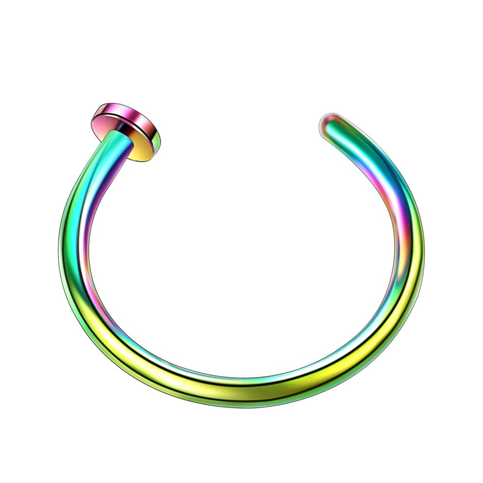 Fake Nose Ring Lip Ring C Clip Lip Piercing Burun Nose Rings Hoop Women Neuspiercing Body Jewelry Earrings