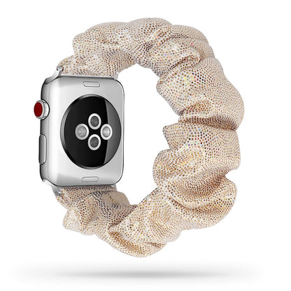 Scrunchie Elastic Watch Straps Watchband for Apple Watch Band Series 7 6 5 4 38mm 40mm 42mm 44mm for iwatch 45/41mm Bracelet
