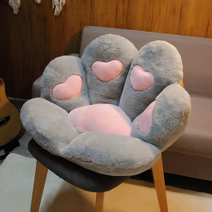 Kawaii Paw Pillow Animal Seat Cushion Stuffed Cat Paw Flower Pillow Plush Sofa Indoor Floor Home Chair Decor Children Gift