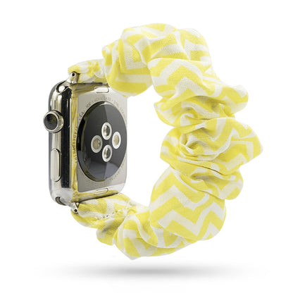 Scrunchie Elastic Watch Straps Watchband for Apple Watch Band Series 7 6 5 4 38mm 40mm 42mm 44mm for iwatch 45/41mm Bracelet