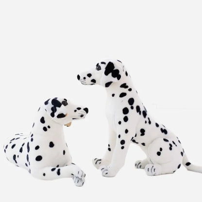 Stuffed Animals Dog Dalmatian Plush Toy Lifelike Giant Dog Toy Realistic Animal Kids Toys Gift For Children