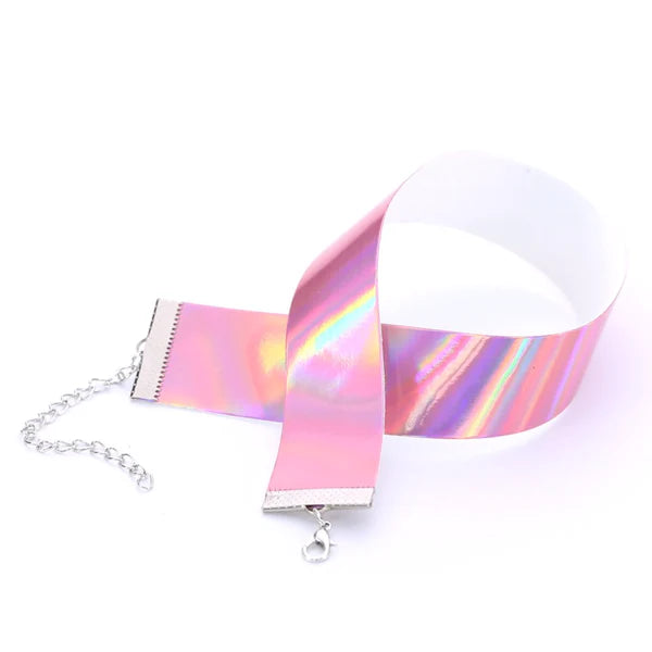 Mesmerizing Holographic Chokers Elevate Your Kawaii Style