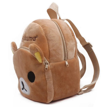 1-3 years Kindergarten Plush Bags Cute Mochila Cartoon Bear Kids Plush Backpack Stuffed Toys Baby Children's Gifts