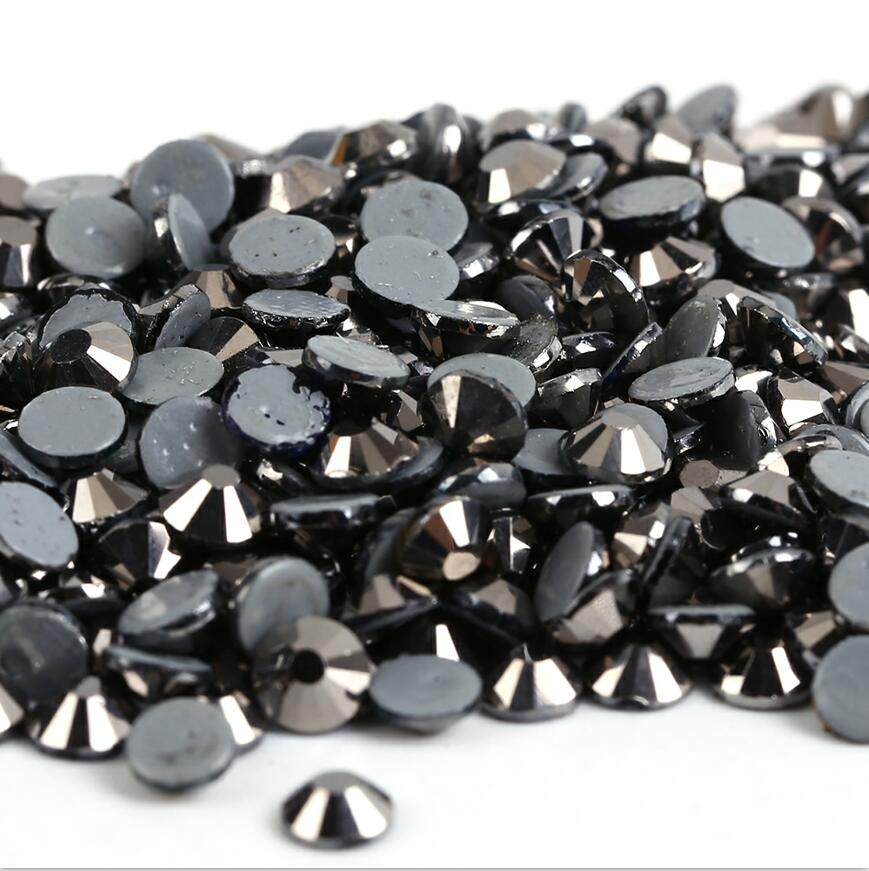 SS6-SS30 40Colors Crystal AB Better DMC Hot Fix Rhinestones,Glass Strass Hotfix Iron On Rhinestones Sewing & Fabric Decorations