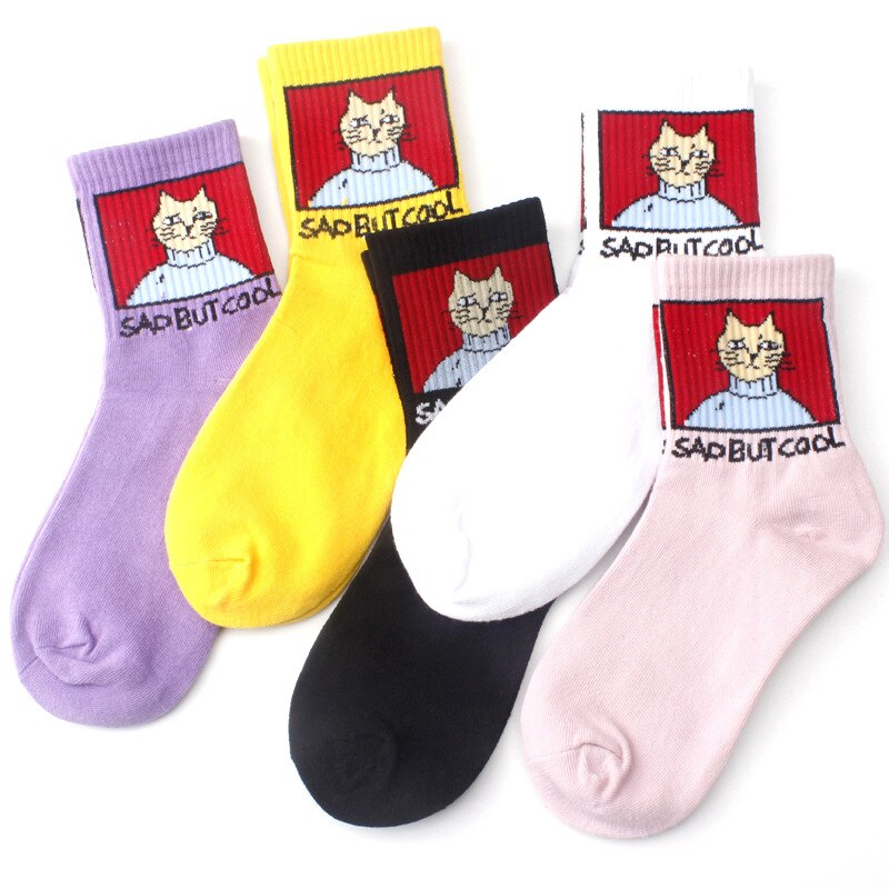 SP&CITY New Colored Cartoon Animal Short Socks Women Dinosaur Cute Ankle Harajuku Socks Low Printed Funny Socks Patterned Kawaii