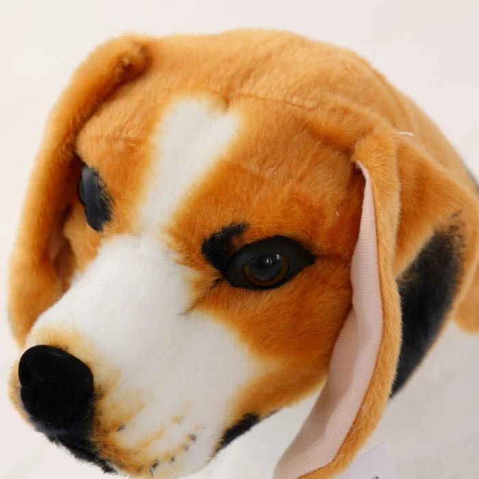 30-90cm Giant Beagle Dog Toy Realistic Stuffed Animals Dog  Plush Toys Gift For Children Home Decor