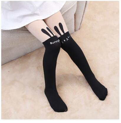 spring autumn period summer children tights splicing fake their tights velvet anti tick off the thigh render pantyhose stocking