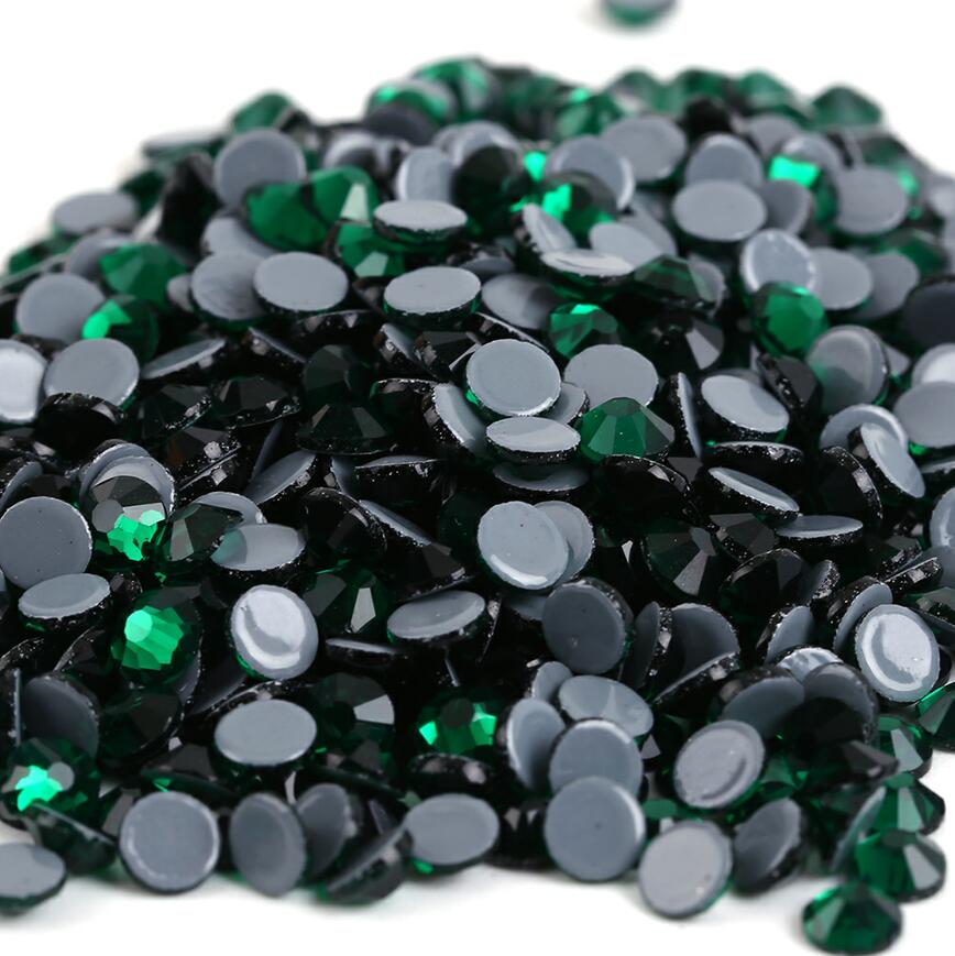 SS6-SS30 40Colors Crystal AB Better DMC Hot Fix Rhinestones,Glass Strass Hotfix Iron On Rhinestones Sewing & Fabric Decorations