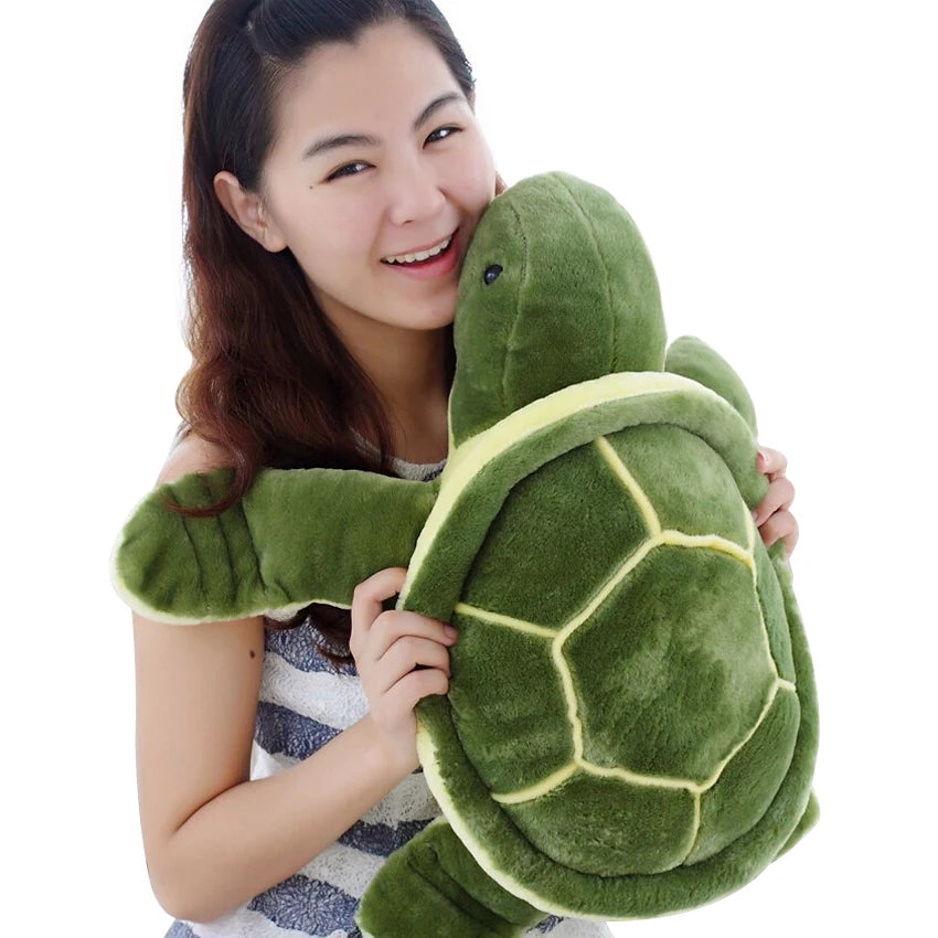 50cm Turtle Stuffed Animal Plushies Tortoise Plush Toy Cute Kawaii Pillow Cushion for Girls Valentines Day Gift