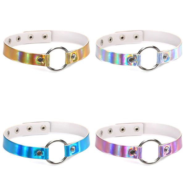 Mesmerizing Holographic Chokers Elevate Your Kawaii Style