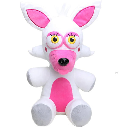 15cm-45cm Plush Toy White Mangle Foxy Toys Nightmare Freddy Fazbear Plush Keychain Pendant Peluche