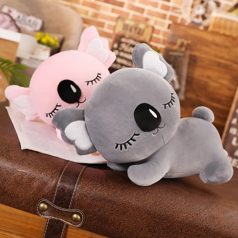 New Kawaii Koala Plush Toy Soft Cartoon Animal Koala Stuffed Doll Bed Sofa Pillow Nap Pillow Friends Christmas Gift