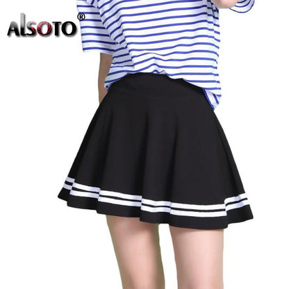 Winter and Summer Style Brand Women Skirt Elastic Faldas Ladies Midi Skirts Girl Mini Short Skirts Saia Feminina