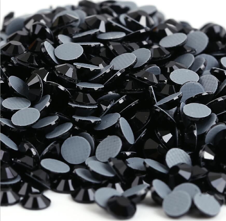 SS6-SS30 40Colors Crystal AB Better DMC Hot Fix Rhinestones,Glass Strass Hotfix Iron On Rhinestones Sewing & Fabric Decorations