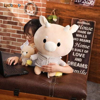 1pc Giant TV Lovely Whats Wrong With Secretary Kim Hard Caw Pet Doll Plush Korean Drama Cow Stuffed Child Kid Toy Birthday Gift