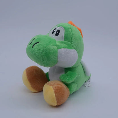 Yoshi Plush Toy 20cm Super Mario Bros Plushie Video Game Green Dinosaur Stuffed Animal Toys Doll Christmas Birthday Gift