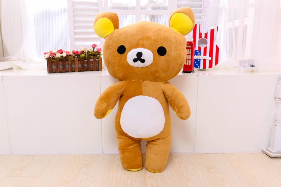 Kawaii Rilakkuma Plush Toys Teddy Bear Soft Animal Sofa Pillows Room Decorations Birthday Present For Children Christmas Gifts