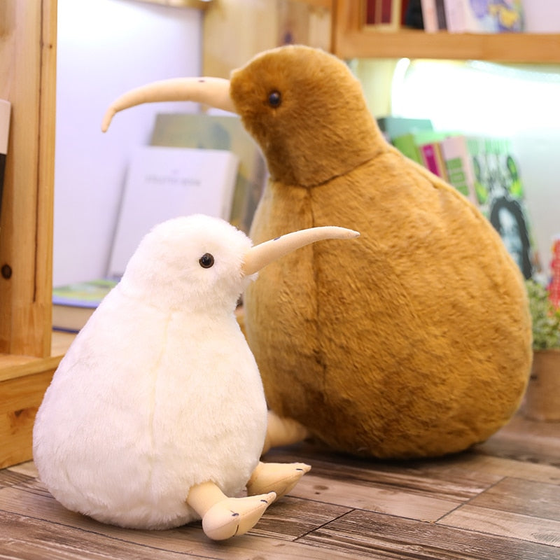 1pc 20cm Cute Lifelike Kiwi Bird Plush Toy Soft Pillow New Zealand Stuffed Animal Plushies Kids Toy Gift for Children Boy Birthday