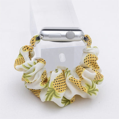 Scrunchie Elastic Watch Straps Watchband for Apple Watch Band Series 7 6 5 4 38mm 40mm 42mm 44mm for iwatch 45/41mm Bracelet