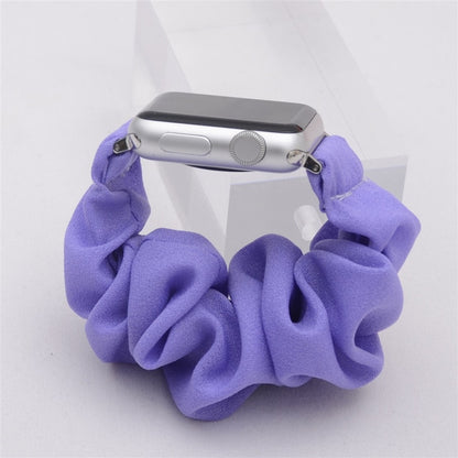 Scrunchie Elastic Watch Straps Watchband for Apple Watch Band Series 7 6 5 4 38mm 40mm 42mm 44mm for iwatch 45/41mm Bracelet