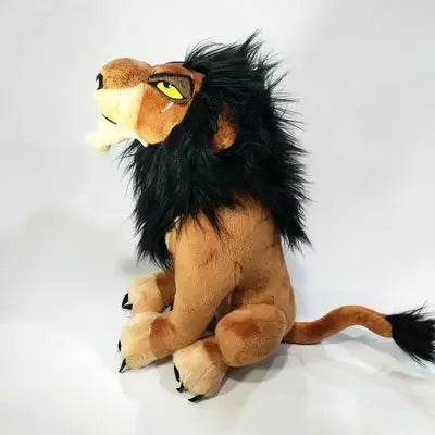 Disney The Lion King Simba uncle Scar Plush toys dolls Kid's Playmate Soft Stuffed Animal Doll  Birthday Present For Child 35cm