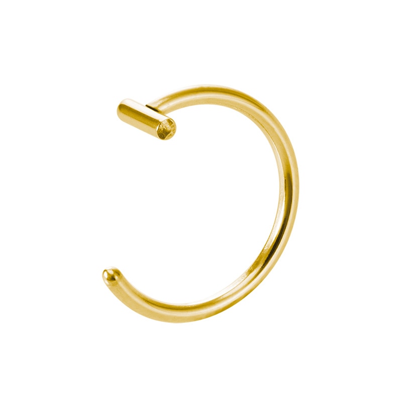 1-3pcs Women Lip Ring Piercing Fake Stainless Steel Nose Rings Septum Piercing Clip on Mouth Non Piercing Punk Cuff Hoop Earring