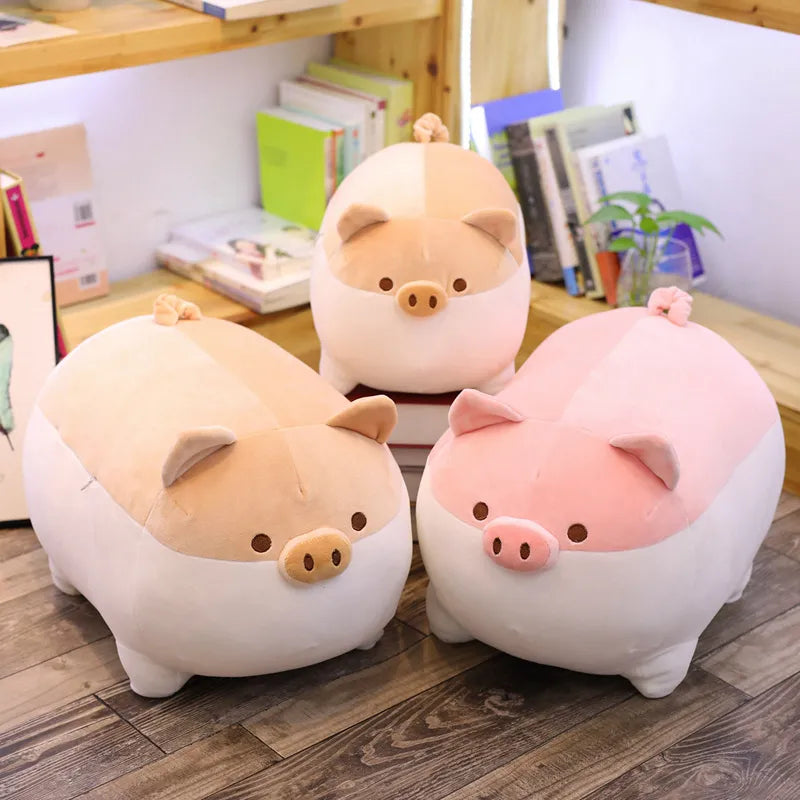 40/50cm Cute Shiba Inu Dog Cat Pig Plush Toy Stuffed Soft Kawaii Animal Pillow Lovely Gift for Kids Baby Children Good Quality