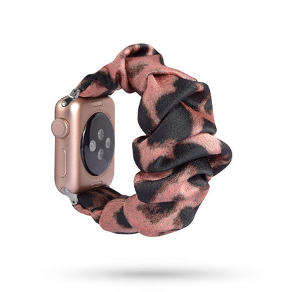 Scrunchie Elastic Watch Straps Watchband for Apple Watch Band Series 7 6 5 4 38mm 40mm 42mm 44mm for iwatch 45/41mm Bracelet