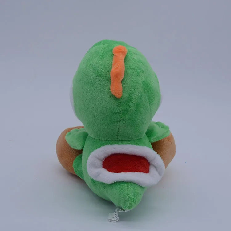 Yoshi Plush Toy 20cm Super Mario Bros Plushie Video Game Green Dinosaur Stuffed Animal Toys Doll Christmas Birthday Gift